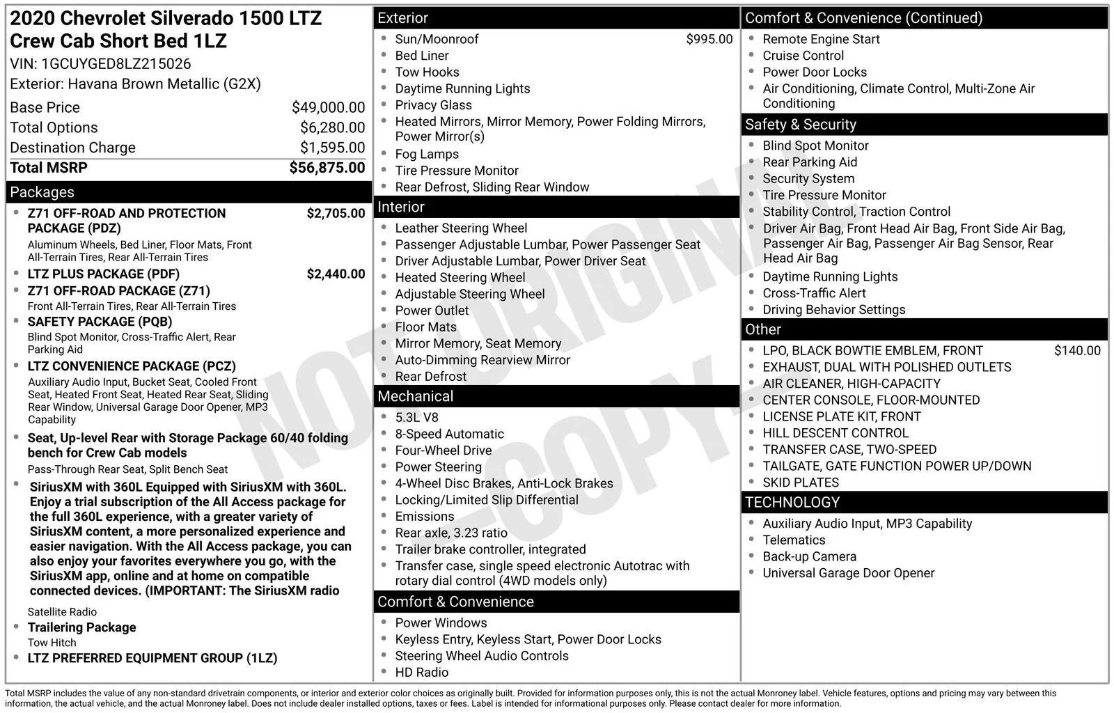 chevrolet silverado 1500 2020 1GCUYGED8LZ215026 image